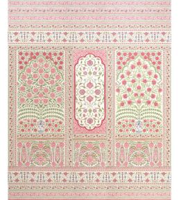 Montecito Panel Set Mural by Schumacher Red