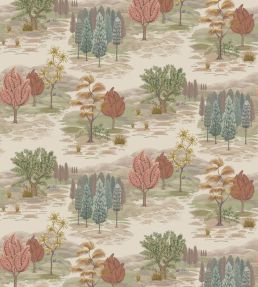 Monteverde Wallpaper by Osborne & Little Olive/Terracotta