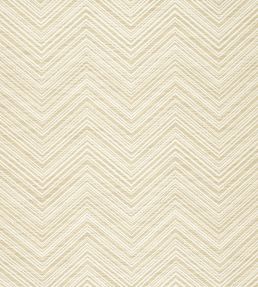 Monti Chevron Fabric by Thibaut Parchment