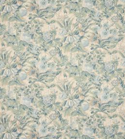 Montilly Fabric by Colefax And Fowler Blue/Forest
