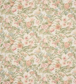 Montilly Fabric by Colefax And Fowler Pink/Green