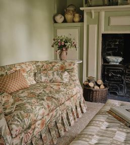 Montilly Fabric by Colefax And Fowler Pink/Green