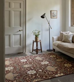 Morris & Co Montreal rug Russet 130500140200-US Russet