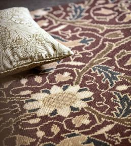 Morris & Co Montreal rug Russet 130500140200-US Russet