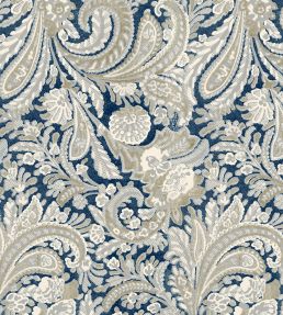 Montrose Fabric by Arley House Navy