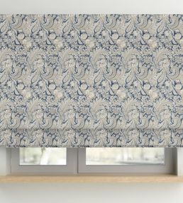 Montrose Fabric by Arley House Navy