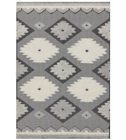 Asiatic Monty Tribal rug Black Cream MONT-01-80150 Black Cream