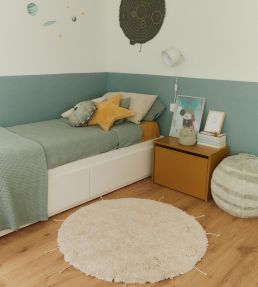 Lorena Canals Moon Multishape rug Natural C-MOON Natural