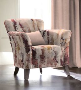 Moonstone Fabric by Arley House Damson