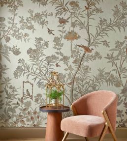 Moor Park Mural by 1838 Wallcoverings Oyster