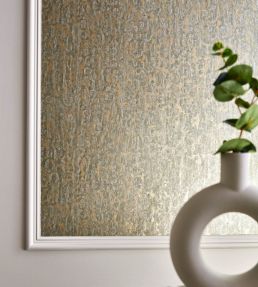 Moresque Glaze Wallpaper by Zoffany Antique Bronze