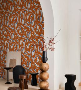 Moroccan Branches Wallpaper by Coordonne Clay