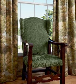 Morris Velvet Fabric by Thibaut Camel