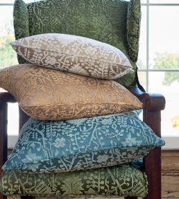 Morris Velvet Fabric by Thibaut Camel