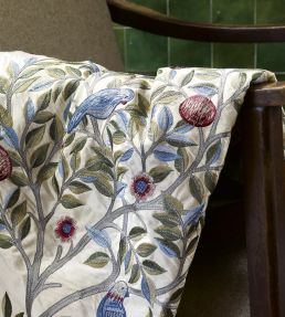 Kelmscott Tree Fabric by Morris & Co in Russet/Artichoke | Jane