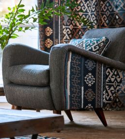 Brunswick Fabric by Morris & Co Carmine
