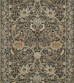 Bullerswood Fabric by Morris & Co Charcoal/Mustard