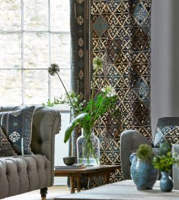 Burdock & Star Fabric by Morris & Co Indigo