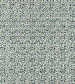 Little Chintz Fabric by Morris & Co Blue/Fennel