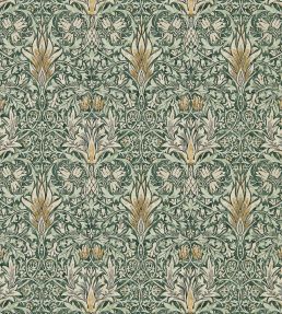Snakeshead Wallpaper by Morris & Co Forest/Thyme
