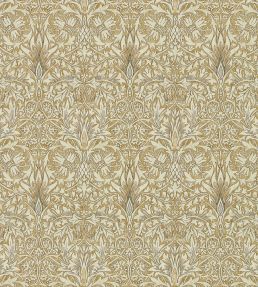 Snakeshead Wallpaper by Morris & Co Gold/Linen