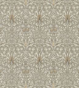 Snakeshead Wallpaper by Morris & Co Stone/Cream