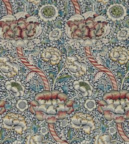 Wandle Wallpaper by Morris & Co Indigo/Madder