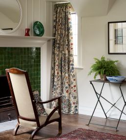 Kelmscott Tree Fabric by Morris & co Forest/Gold