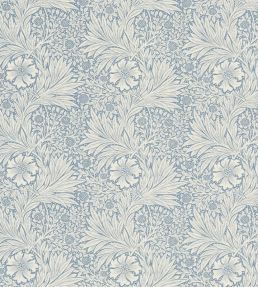 Marigold Fabric by Morris & co China Blue/Ivory