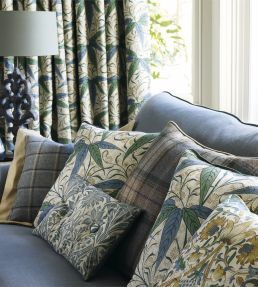 Bamboo Fabric by Morris & Co Thyme/Artichoke
