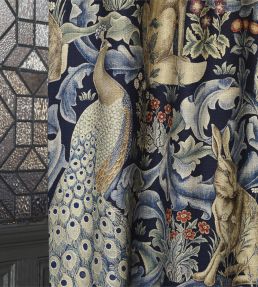 Forest Fabric by Morris & Co Indigo
