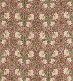 Pimpernel Fabric by Morris & Co Red/Thyme