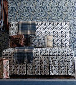 Rosehip Fabric by Morris & Co Indigo