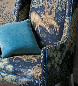 The Brook Fabric by Morris & Co Tapestry Linen