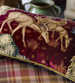 The Brook Fabric by Morris & Co Tapestry Red