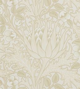 Artichoke Wallpaper by Morris & Co Vellum