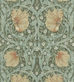 Pimpernel Wallpaper by Morris & Co Bayleaf/Manilla