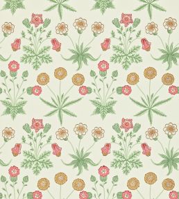 Daisy Wallpaper by Morris & Co Willow/Pink