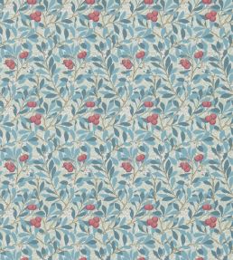 Arbutus Wallpaper by Morris & Co Woad/Russet