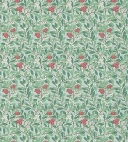 Arbutus Wallpaper by Morris & Co Thyme/Coral