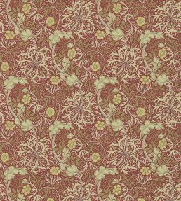 Morris Seaweed Wallpaper by Morris & Co Red/Gold