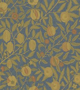 Fruit Fabric by Morris & Co Blue/Thyme