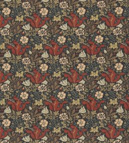 Compton Fabric by Morris & Co Faded Terracotta/Multi