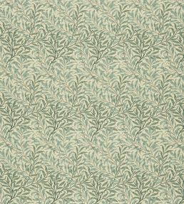 Willow Boughs Fabric by Morris & Co Cream/Pale Green