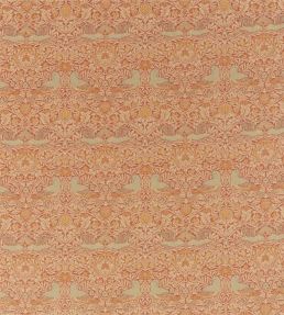Bird Weave Fabric by Morris & Co Brick