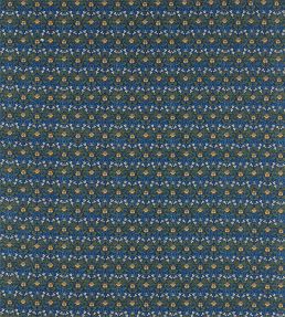 Eye Bright Fabric by Morris & Co Indigo