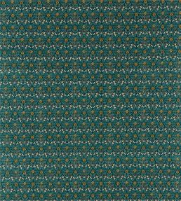 Eye Bright Fabric by Morris & Co Teal