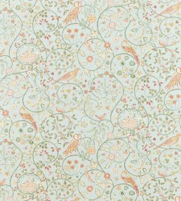 Newill Fabric by Morris & Co Grey Blue