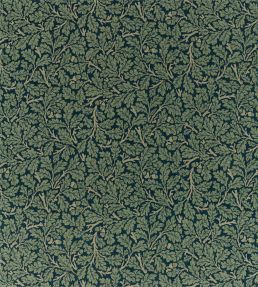 Oak Fabric by Morris & Co Teal / Slate