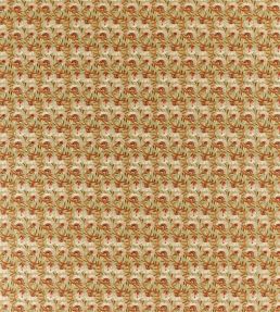 Wardle Embroidery Fabric by Morris & Co Olive / Black